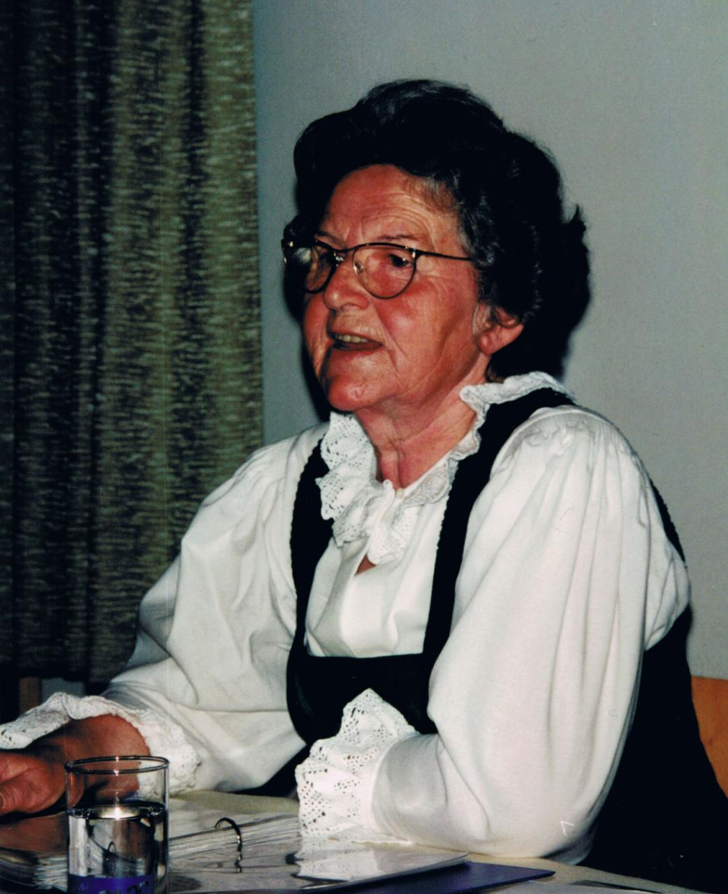 Lesung mit Berta Margreiter - 1995