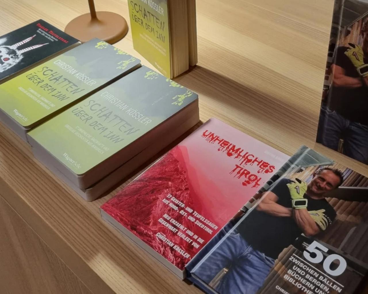 Krimi- und Gruselnacht mit Autor Christian Kössler in der Bücherei Brixlegg