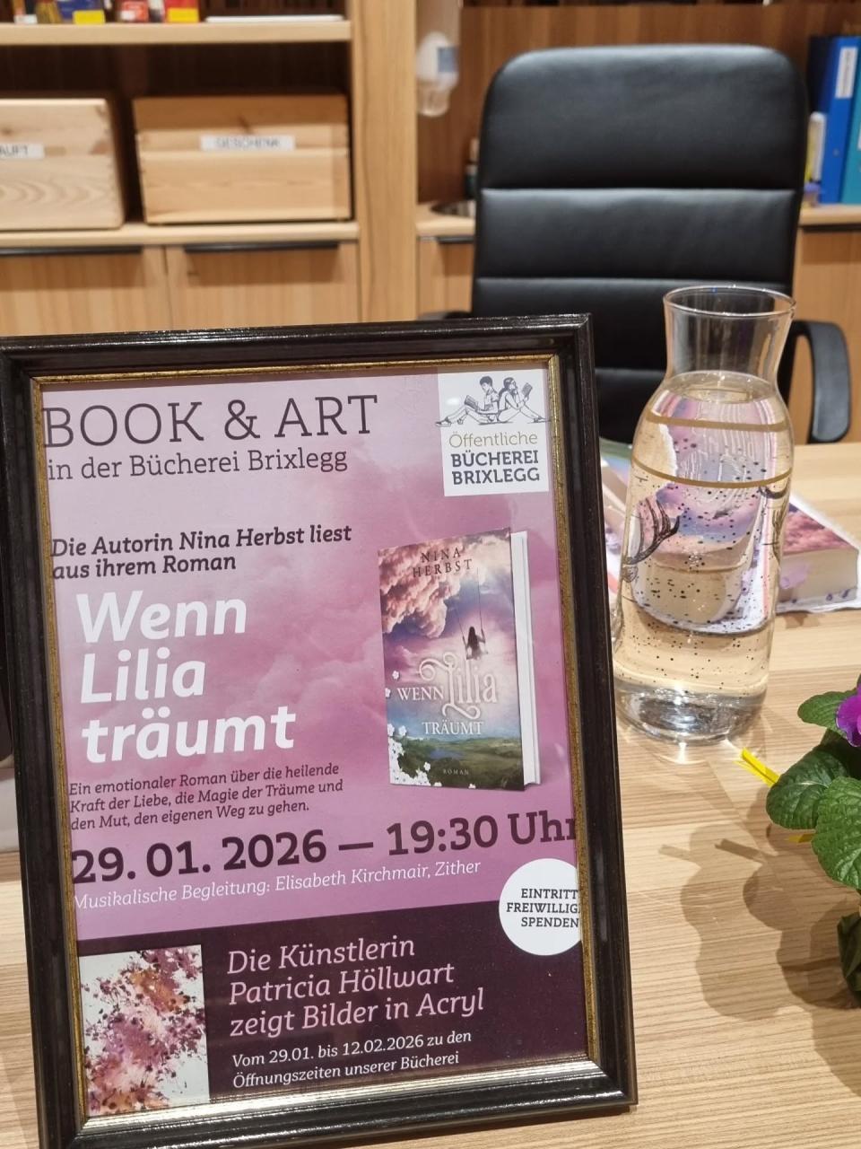 Bücherei Brixlegg - Lesung mit Nina Herbst - 2026