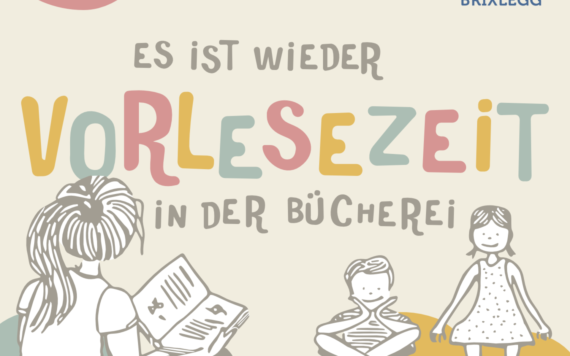 Es ist wieder Vorlesezeit in der Bücherei